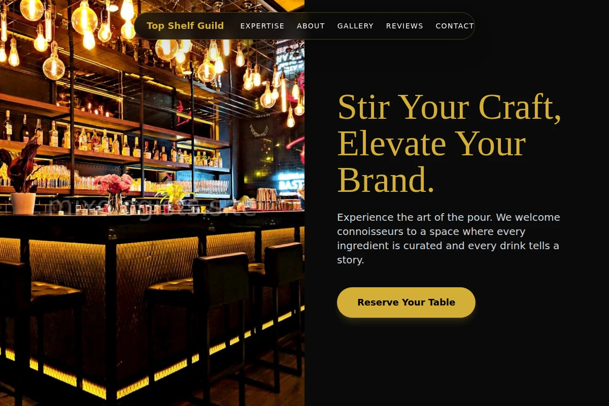 Decanter Bar