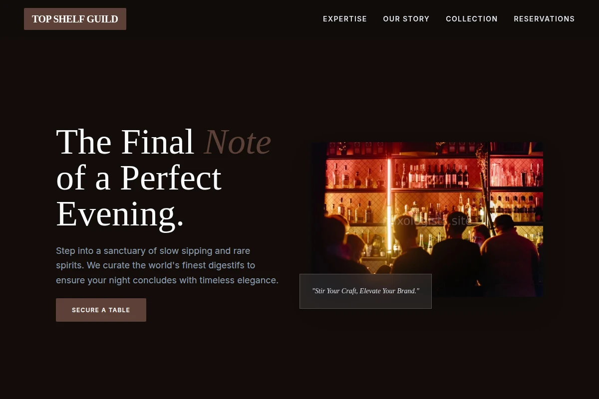 Digestif Bar