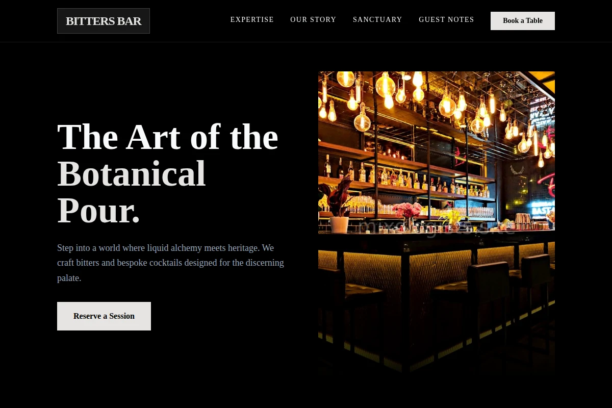 Bitters Bar