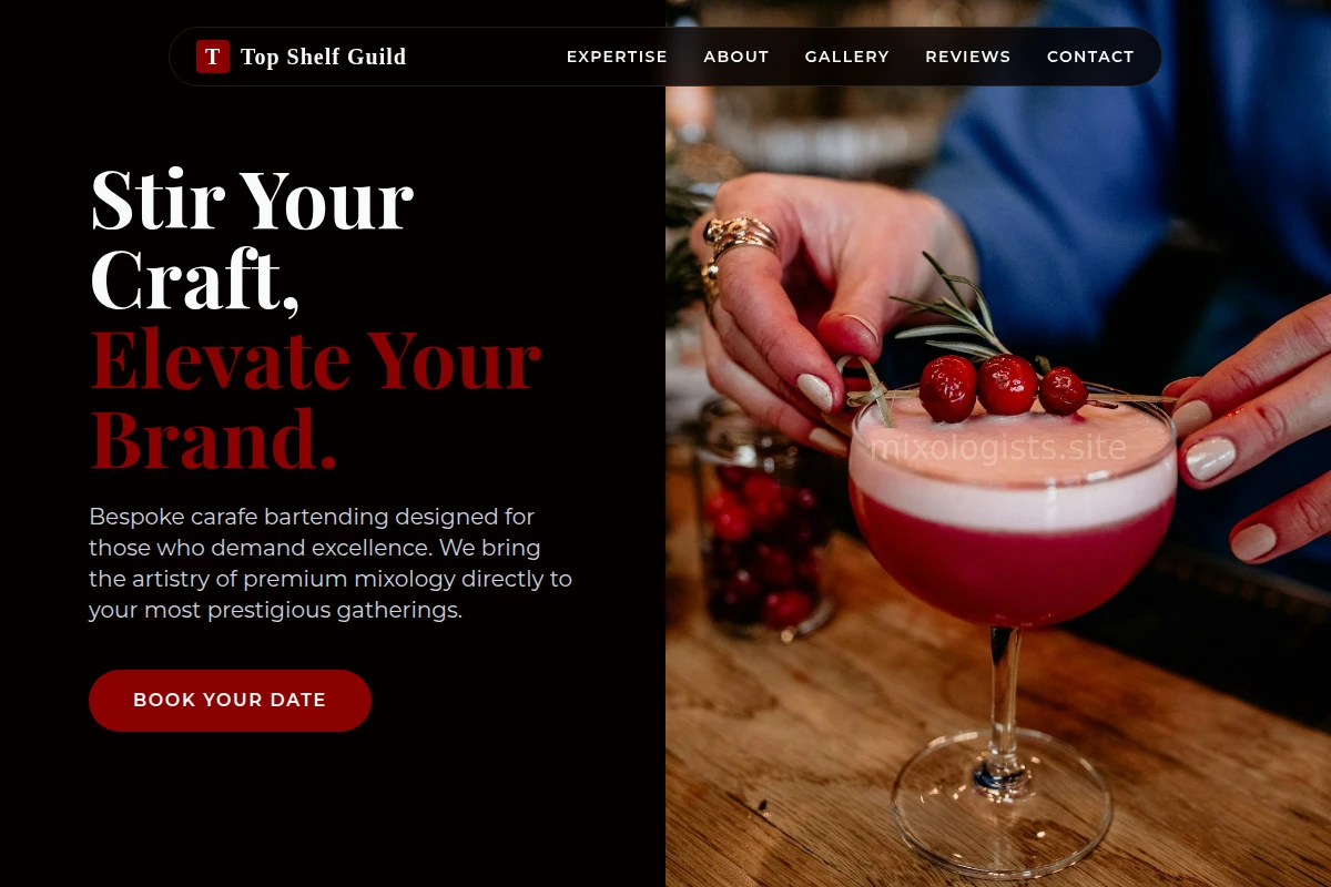 Carafe Bartending