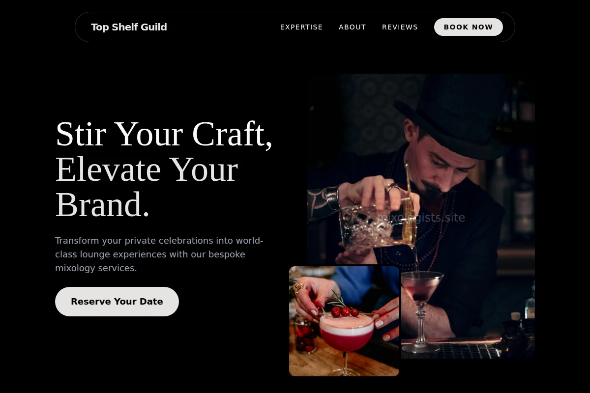 Pour Bartending
