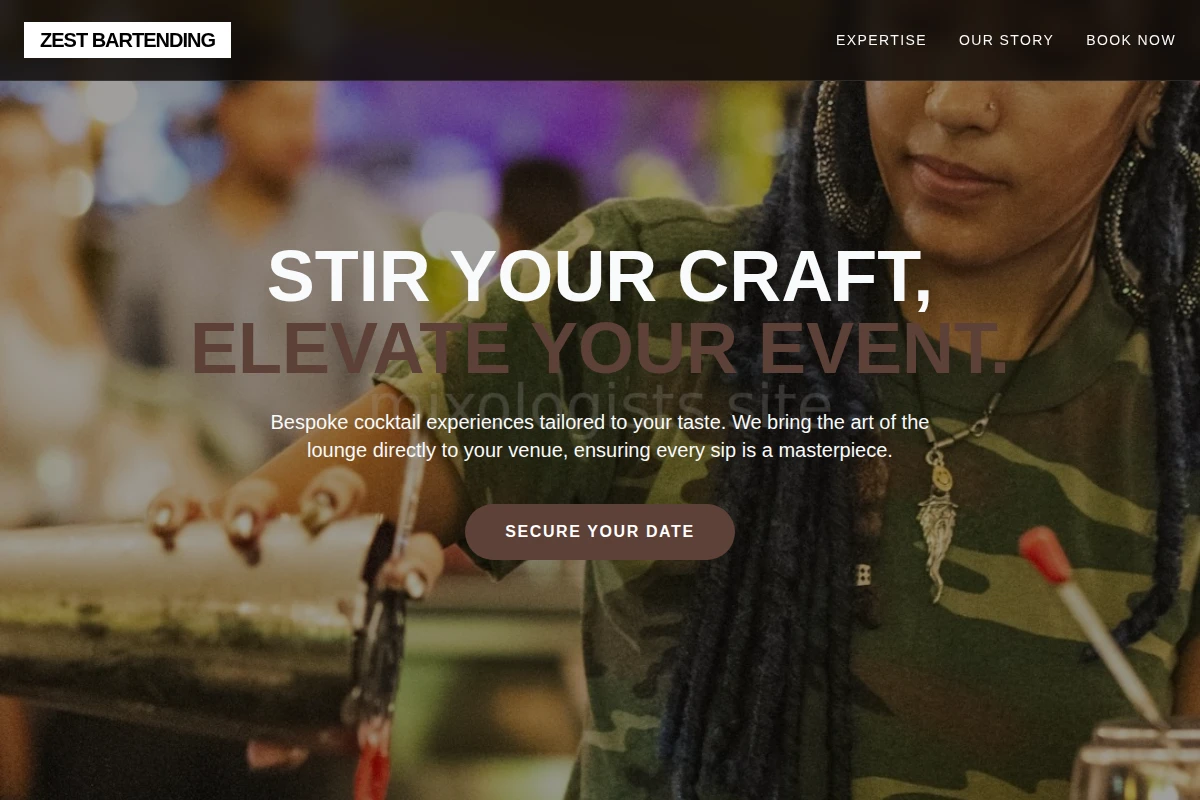 Zest Bartending