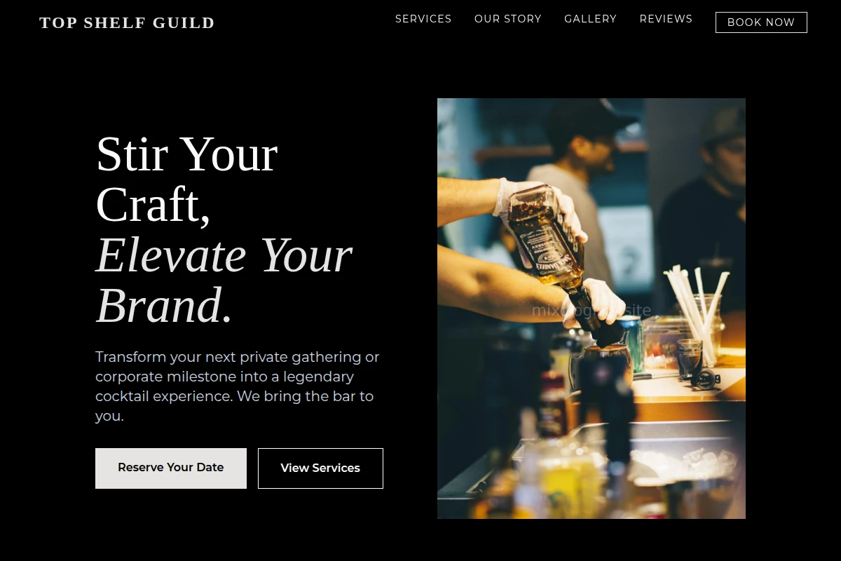 Carafe Bartending
