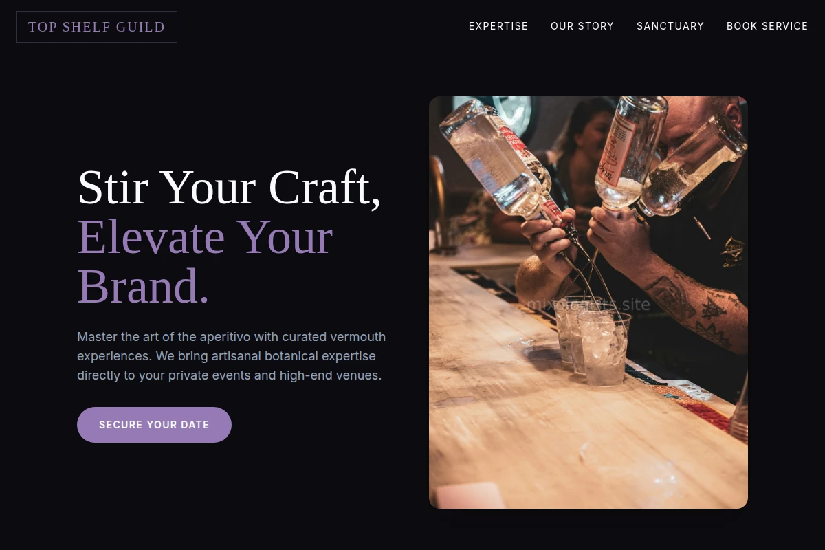 Vermouth Bartending