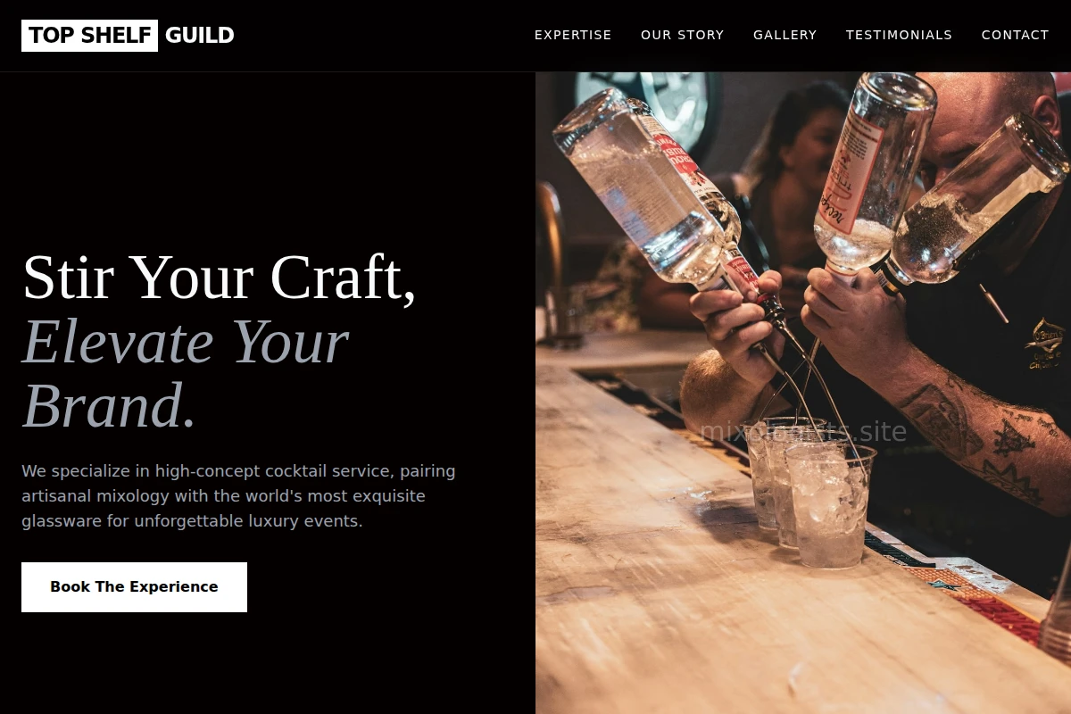 Glassware Bartending