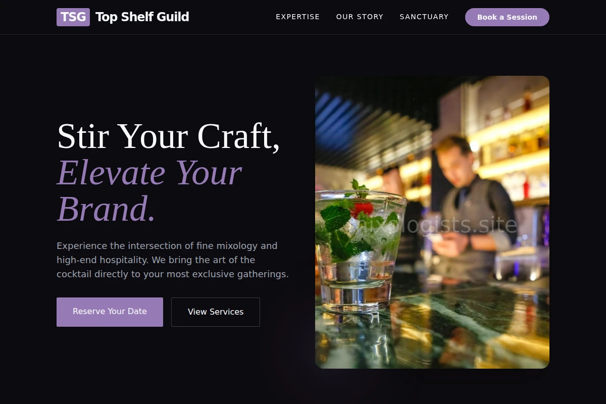 Hospitality Bartending
