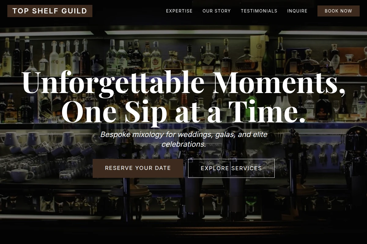 Gala Bartending