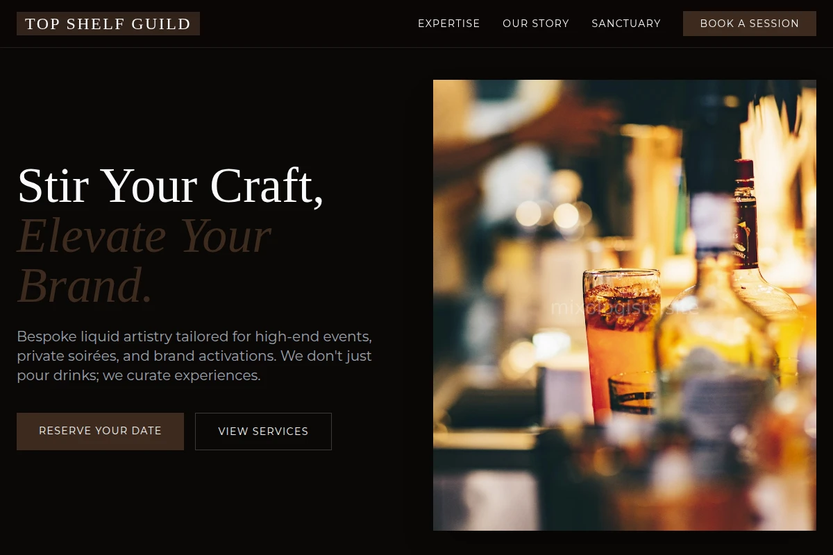 bartending