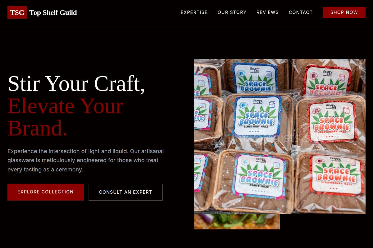 Glassware Specialty Food