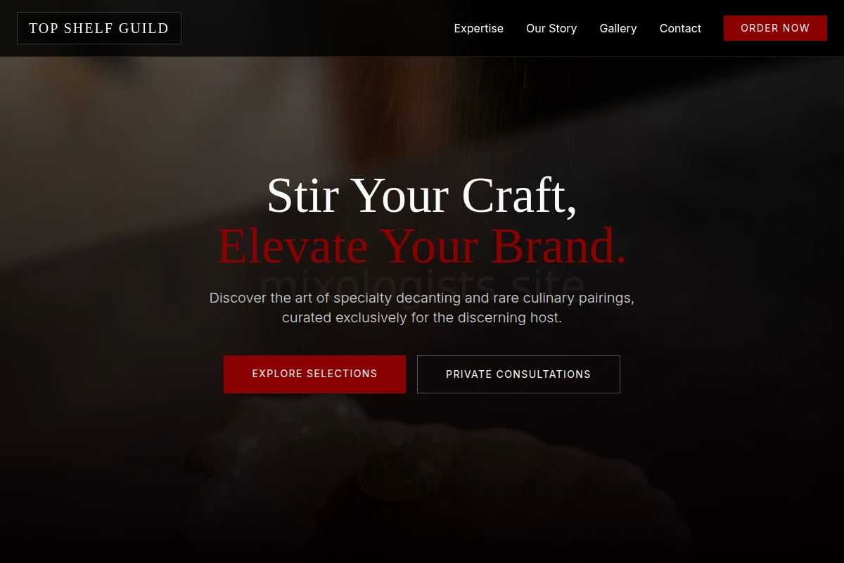 Decanter Specialty Food