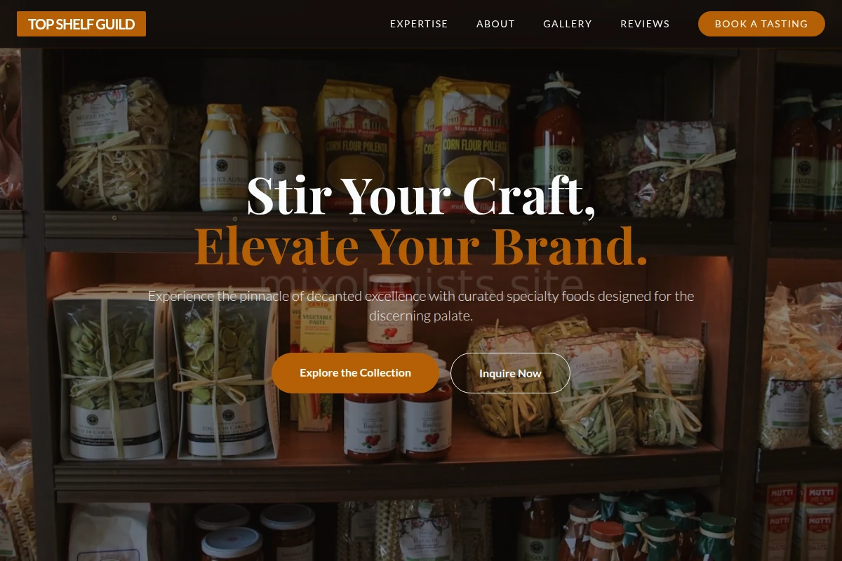Decanter Specialty Food